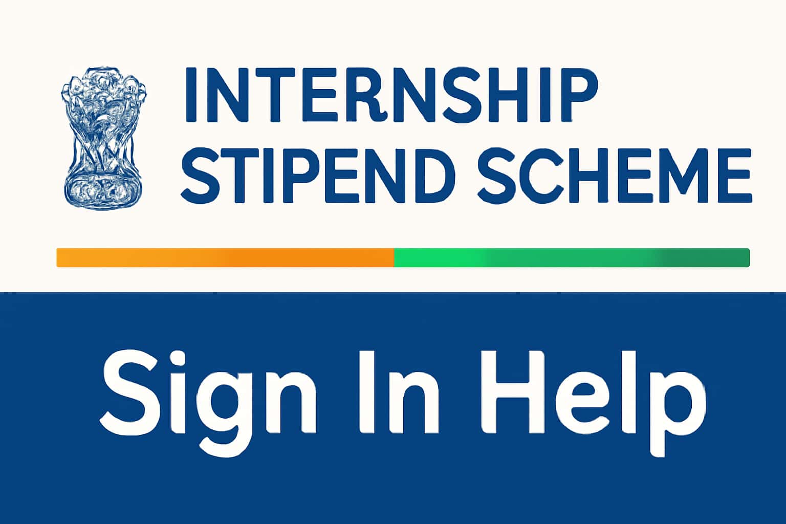 Internship Stipend Scheme Sign In Help